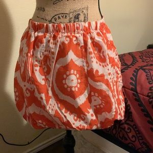 J.Crew mini puff skirt